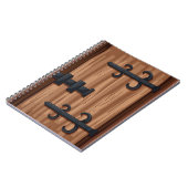 Carnet Porte médiévale en bois (Côté gauche)