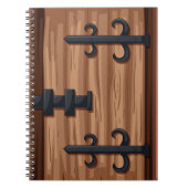 Carnet Porte médiévale en bois (Devant)