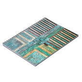 Carnet porte vintage en bois (Côté gauche)