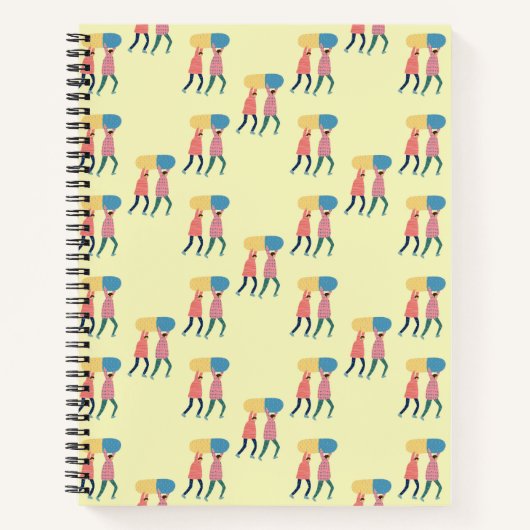 Carnet Porter Un Motif De Pilules (Devant)