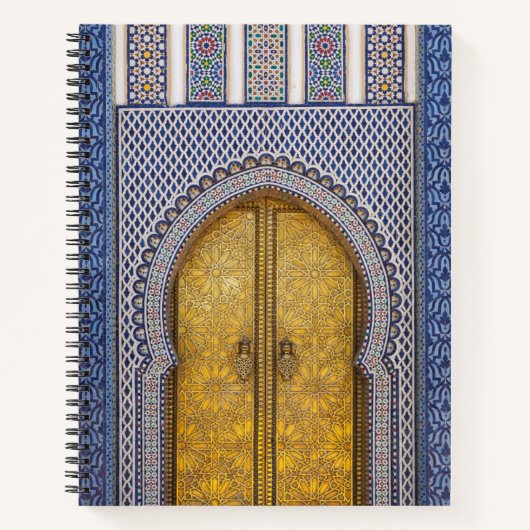 Carnet Portes Ornées Du Palais Du Roi (Devant)