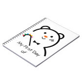 Carnet Portez mon premier jour (Côté gauche)