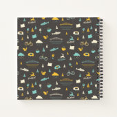 Carnet Portland, Motif de l'Oregon (Dos)