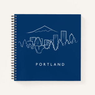 Carnet Portland Skyline