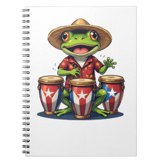Carnet Porto Rico Culture Frog