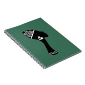 Carnet portrait abstrait afro-américain (Côté Droit)