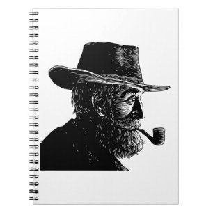 Carnet Portrait au point et à la ligne : Vieil homme sage