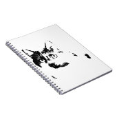 Carnet Portrait Chat à surveiller (Côté Droit)
