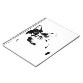 Carnet Portrait Chat à surveiller (Côté gauche)