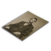 Carnet Portrait d'Abraham Lincoln (1809-65) (photo de (Côté gauche)