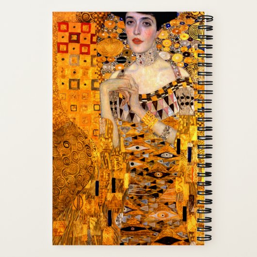 Carnet Portrait d'Adele Bloch-Bauer par Gustav Klimt (Verso)
