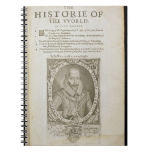 Carnet Portrait de 1554-1618) titres p de monsieur Walter