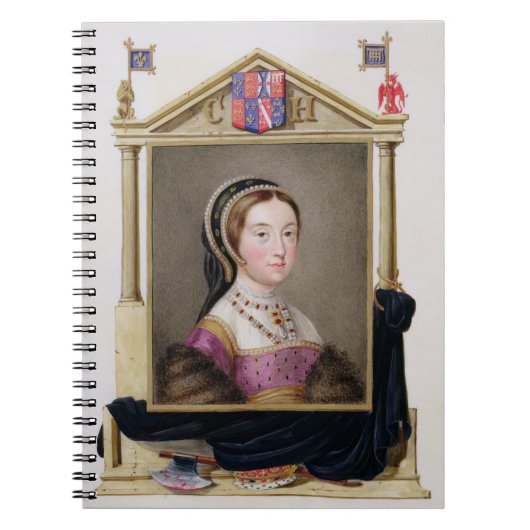 Carnet Portrait de Catherine Howard (c.1520-d.1542) 5ème (Devant)