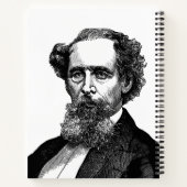 Carnet Portrait de Charles Dickens (Dos)