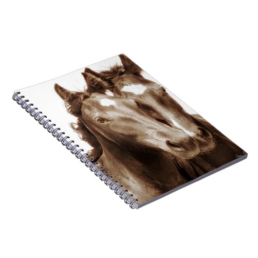 Carnet Portrait de cheval III (Côté Droit)