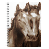 Carnet Portrait de cheval III (Devant)