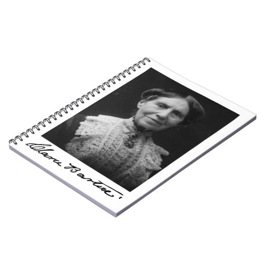 Carnet Portrait de Clara Barton (Côté gauche)