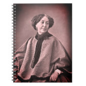 Carnet Portrait de George Sand par Nadar (Devant)