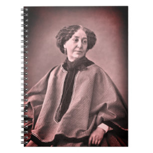 Carnet Portrait de George Sand par Nadar