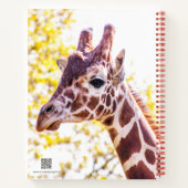 Carnet Portrait de Giraffe (Dos)