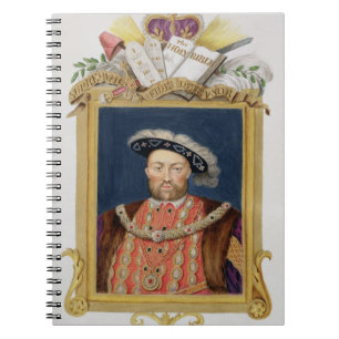 Carnet Portrait de Henry VIII (1491-1547) comme défenseur