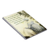 Carnet Portrait de Jane Austen +citation (Côté Droit)