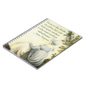 Carnet Portrait de Jane Austen +citation (Côté gauche)