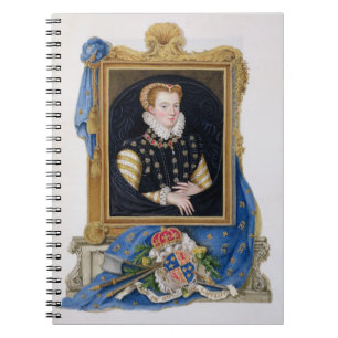 Carnet Portrait de la reine de Mary des Ecossais