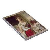 Carnet Portrait de la Reine Victoria (1819-1901) 1859 (Côté Droit)