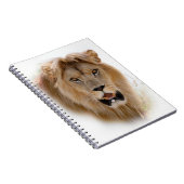 Carnet Portrait de lion (Côté Droit)
