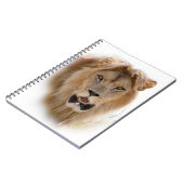 Carnet Portrait de lion (Côté gauche)