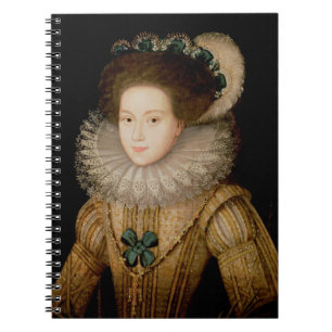 Carnet Portrait de Madame, probablement reine de Mary des