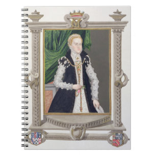 Carnet Portrait de Mildred Cooke, Madame Burghley de 'Mem