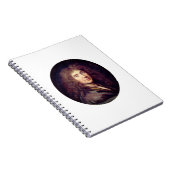 Carnet Portrait de Molière par Pierre Mignard (vers 1658) (Côté Droit)