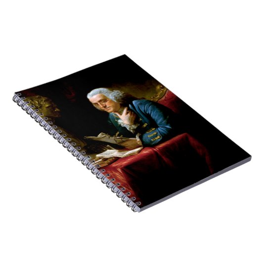 Carnet Portrait de pouce, Benjamin Franklin Père fondateu (Côté Droit)
