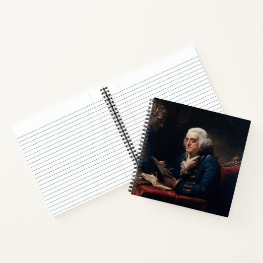 Carnet Portrait de pouce, Benjamin Franklin Père fondateu (Intérieur)