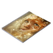 Carnet Portrait de rêve d'enfants | Regard voilé d'or (Côté gauche)