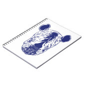 Carnet portrait de rhinocéros (Côté gauche)