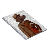 Carnet Portrait de Rider Red Setter (Côté Droit)