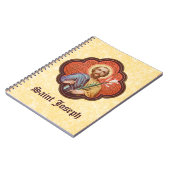 Carnet Portrait de Saint-Joseph dans un octofoil (TF 02) (Côté gauche)