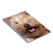 Carnet Portrait de Terrier roux à revêtement souple (Côté Droit)