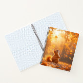 Carnet Portrait d'écureuil aimant les animaux sauvages  (Intérieur)