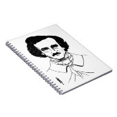 Carnet Portrait d'Edgar Allan Poe (Côté Droit)