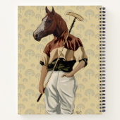 Carnet Portrait du cheval Polo (Dos)
