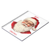 Carnet Portrait du Père Noël (Côté gauche)