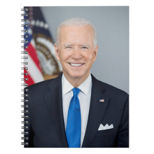 Carnet Portrait du président Joe Biden à la Maison Blanch