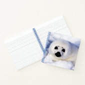 Carnet Portrait d'un bébé phoque de la banquise (Intérieur)