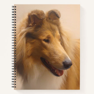 Carnet Portrait d'une colonne de sable brut