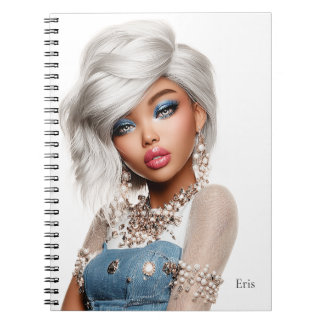 Carnet Portrait éditorial d'Eris Monei – personnalisé