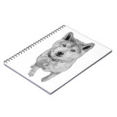 Carnet Portrait en lignes (Côté gauche)